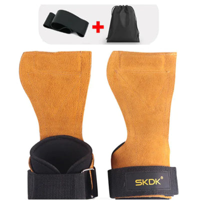 leather pull-up assist straps